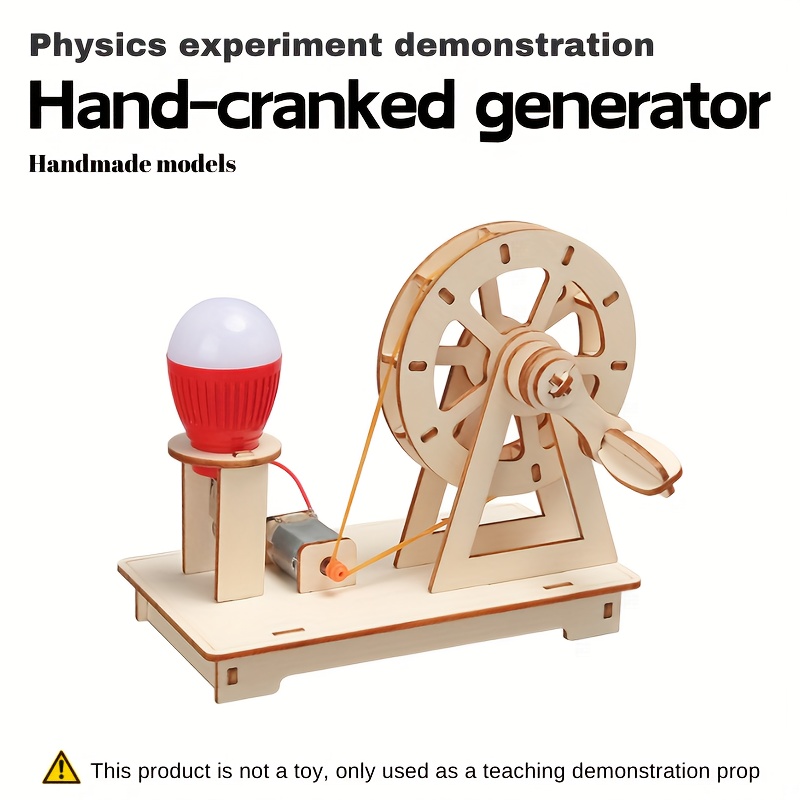 Science Project Physics - 木製子供向け教育玩具 DIY 物理科学モデル実験 手作り小型製作組み立て工芸技術プロジェクト