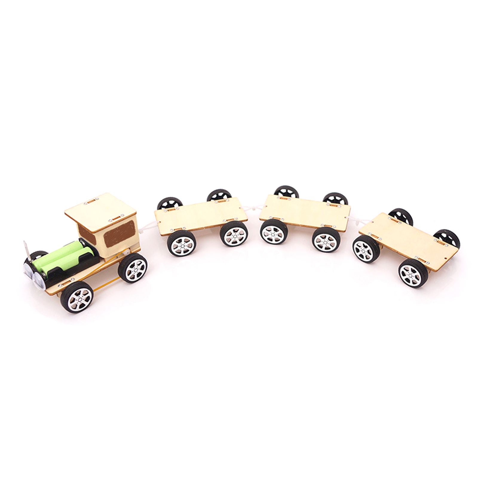 Science Project Diy - STEM DIYキットおもちゃ 電車 電気教育科学実験 テクノロジー電子工作プロジェクト 男の子向け
