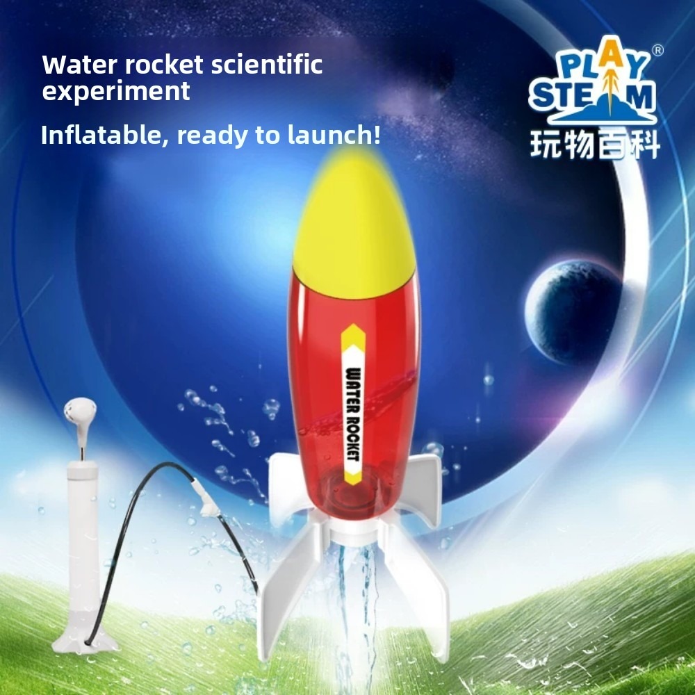 Science Project Physics - 子供向け水ロケット科学実験：物理玩具、エアキャノン、DIY科学プロジェクト
