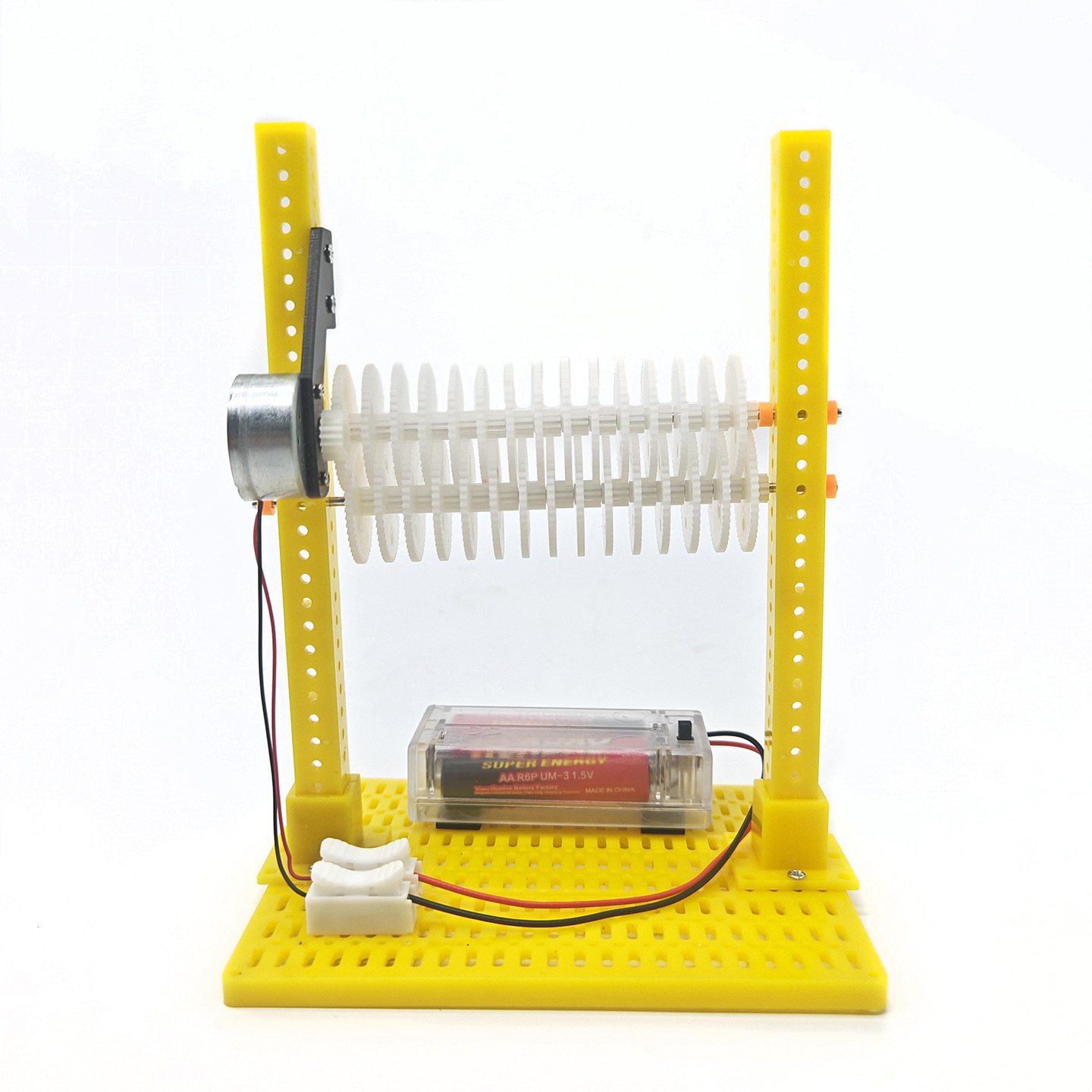 Science Project Diy - キッズパズルギアーズ No. 科学技術DIY STEM手作りプロジェクト組み立て玩具創造的な科学実験材料キット