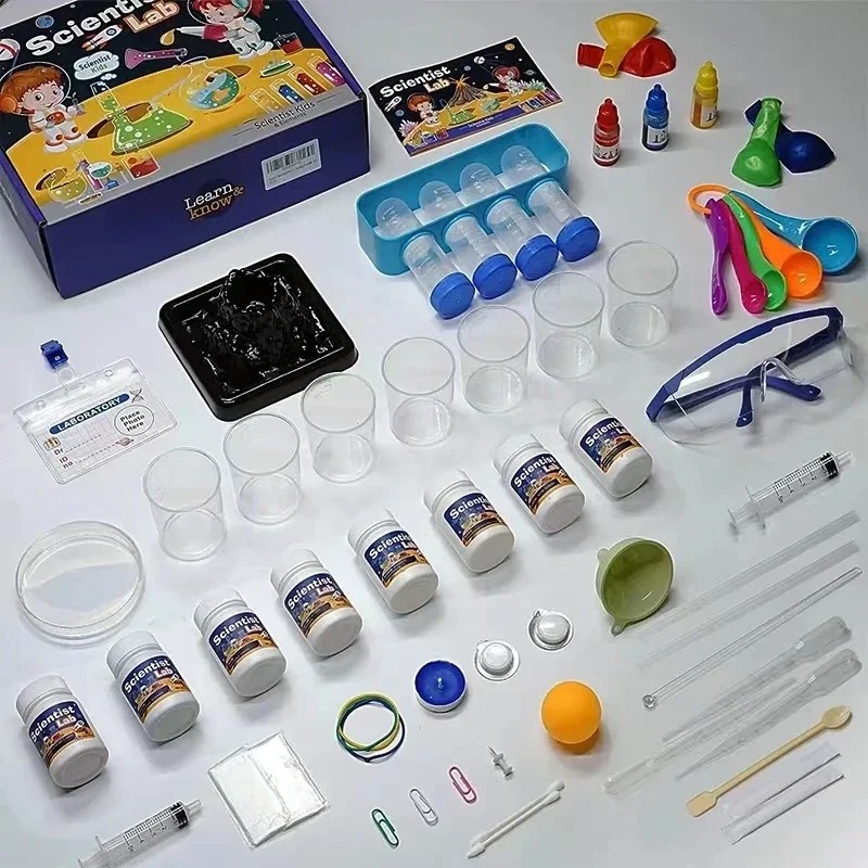 Chemistry Set Beginner - モンテッソーリおもちゃセット、子供用科学実験室、化学実験キット、子供向け教育用および人気科学玩具