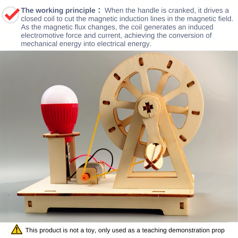 木製子供向け教育玩具 DIY 物理科学モデル実験 手作り小型 - Science Project Physics のレビューと価格