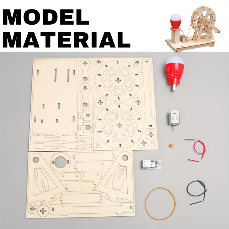 木製子供向け教育玩具 DIY 物理科学モデル実験 手作り小型 - Science Project Physics のレビューと価格