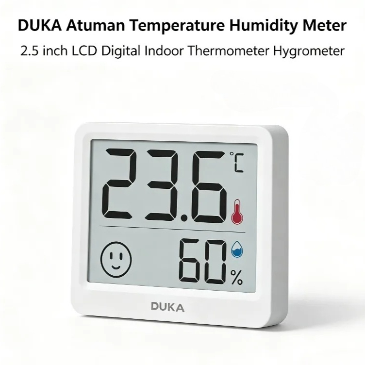DUKA Atuman 2.5 インチ LCD 電子デジタル - Weather Station Indoor のレビューと価格
