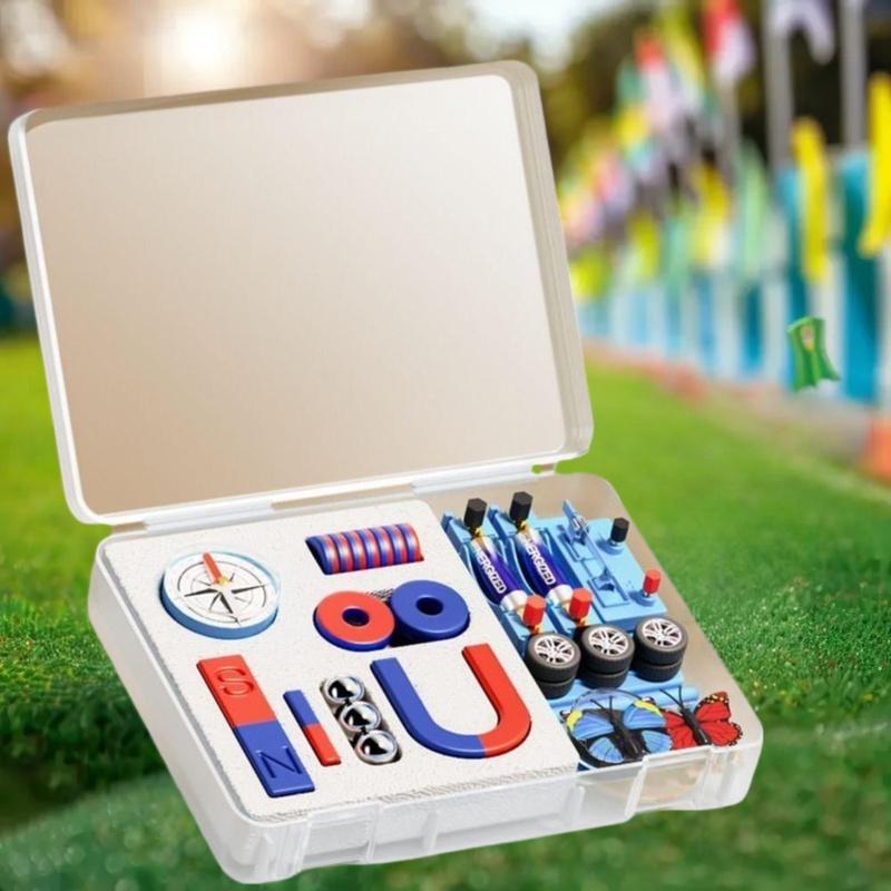 1セットの教育実験キット、バーリング、馬蹄形、U字型磁石とコ - Science Project Kit のレビューと価格