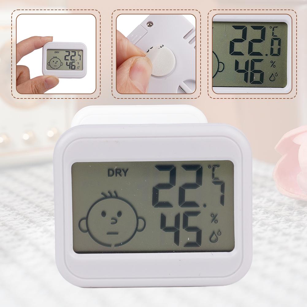 LCDデジタル温度計湿度計屋内電子温度湿度計センサーゲージ気 - Weather Station Indoor のレビューと価格