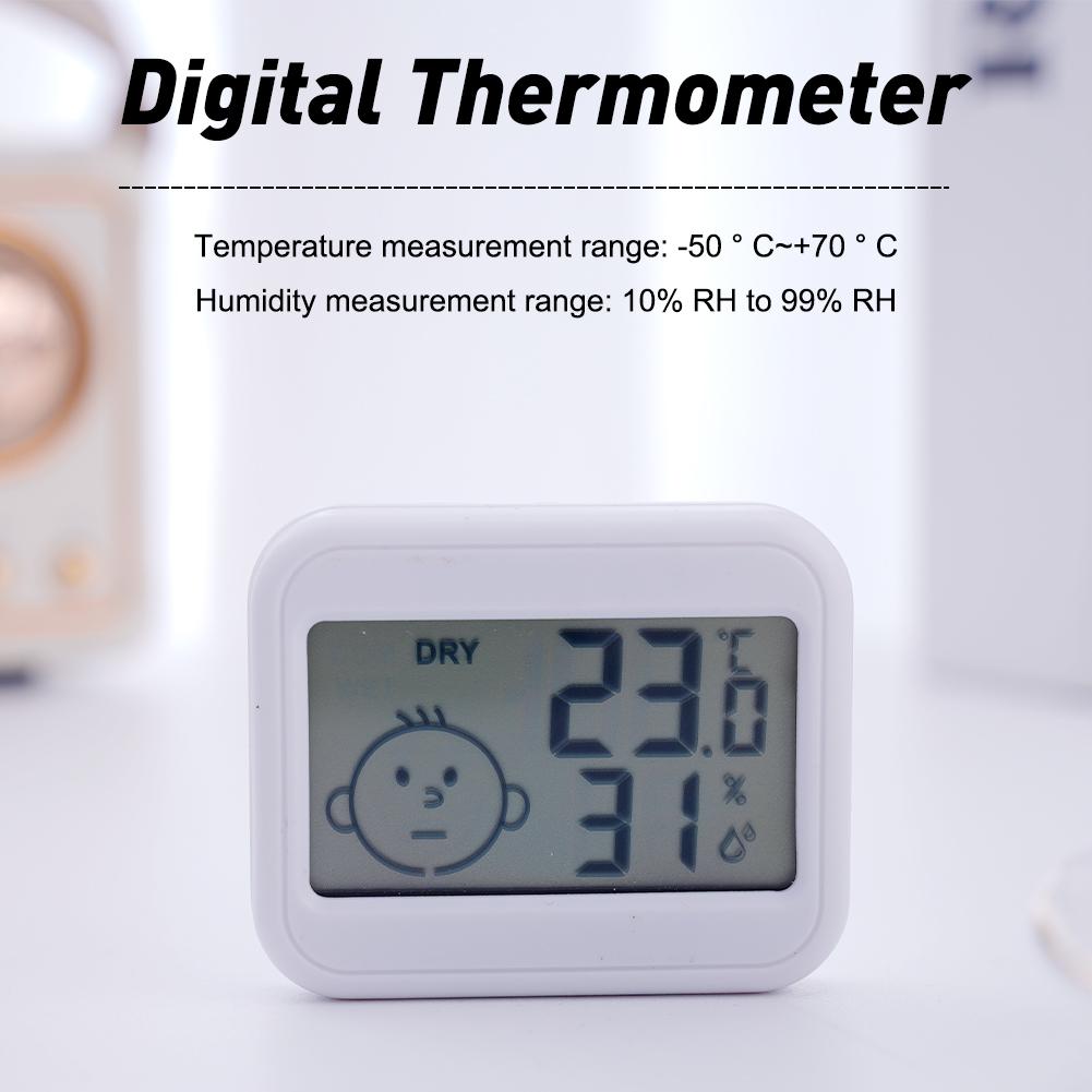 LCDデジタル温度計湿度計屋内電子温度湿度計センサーゲージ気 - Weather Station Indoor のレビューと価格