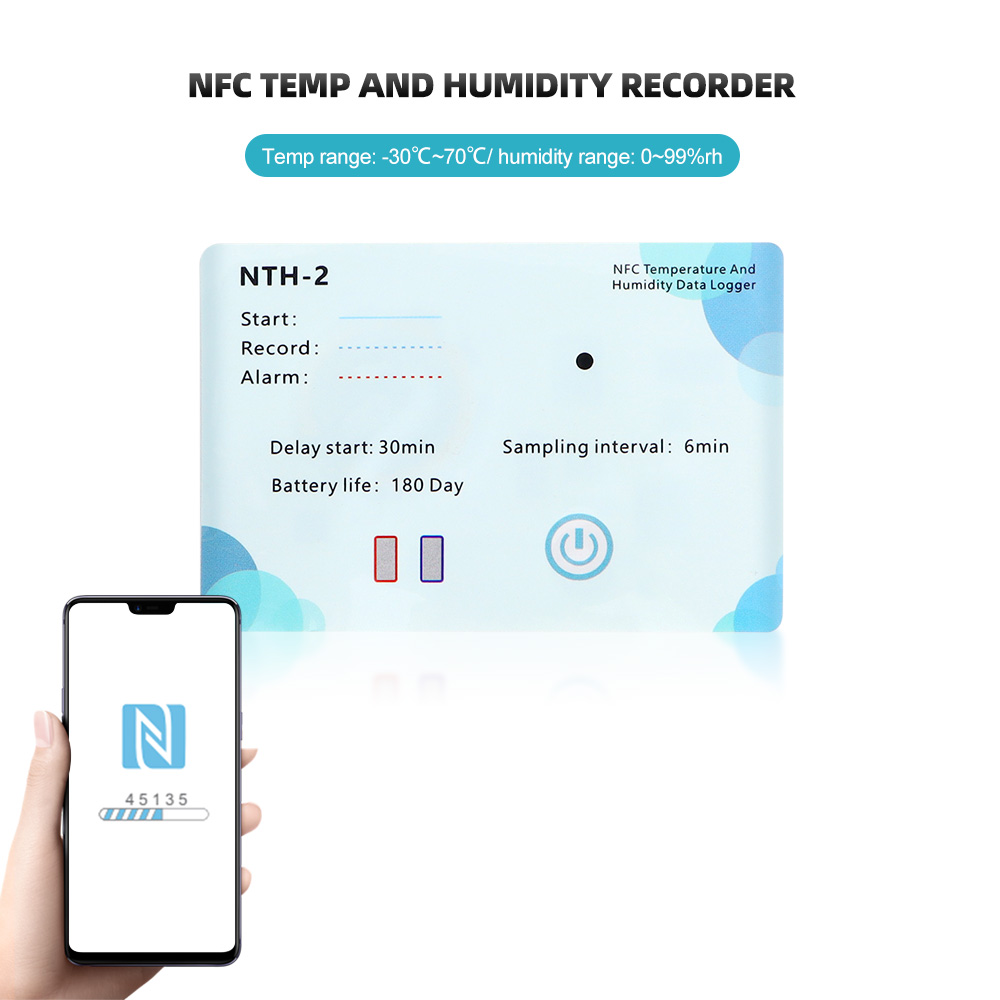 屋内および屋外の温度および湿度レコーダー、NFC誘導ロガー、 - Weather Station Indoor のレビューと価格
