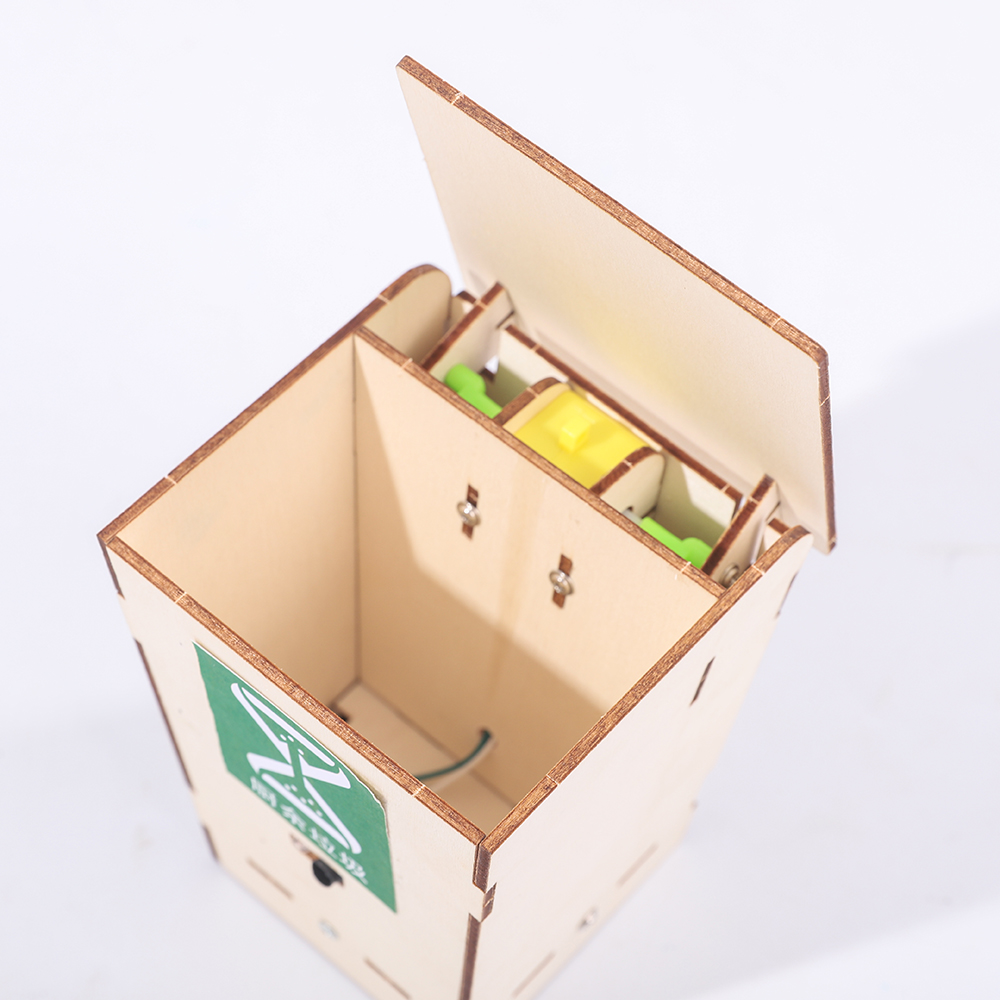 スマート赤外線センサーゴミ箱 STEM おもちゃ DIY 木 - Science Project Diy のレビューと価格