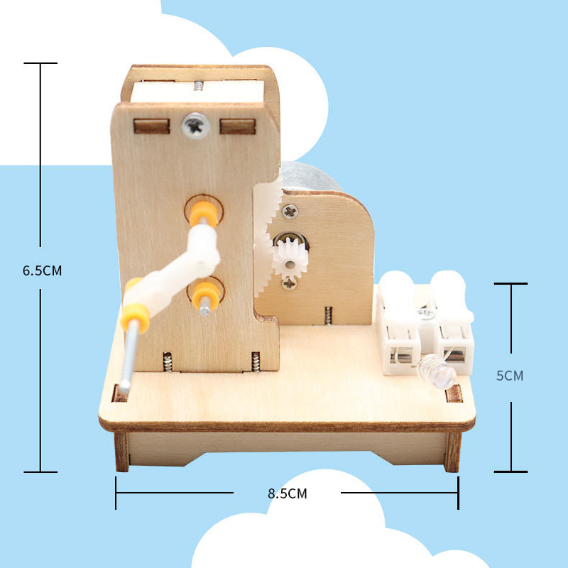 DIY ミニハンドジェネレーター DIY 科学実験キット & - Science Project Kit のレビューと価格