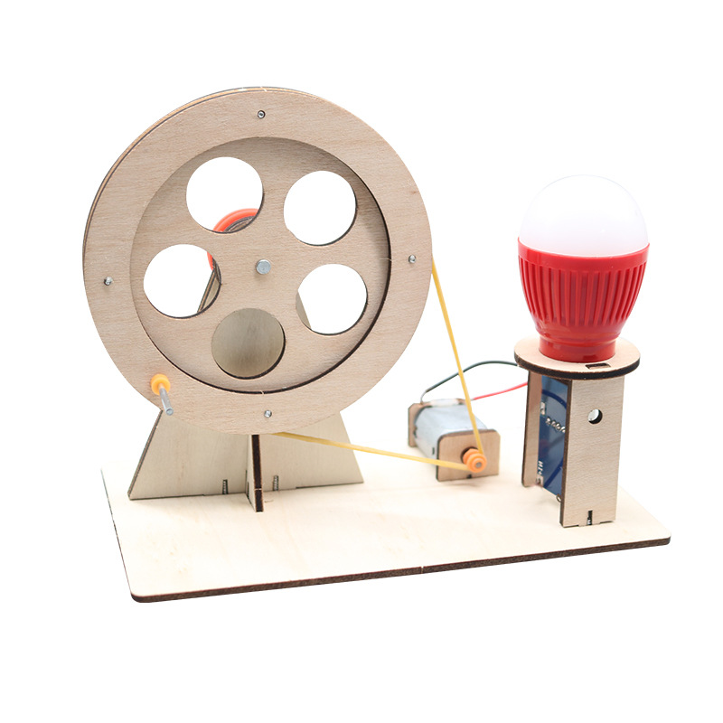 ミニ DIY ハンドクランク発電機電球 STEM 科学実験キ - Science Project Diy のレビューと価格