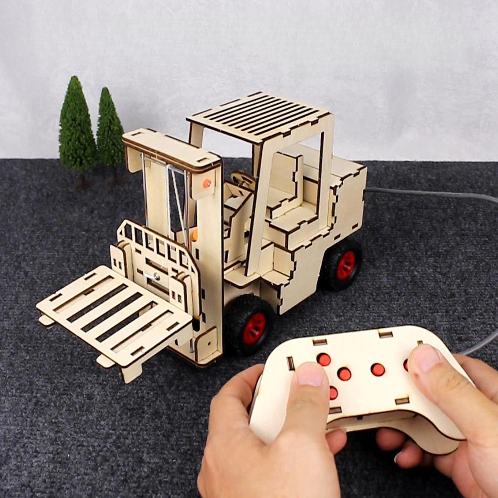 木製機械組み立ておもちゃ 小さな発明 科学実験キット DIY - Science And Invention のレビューと価格