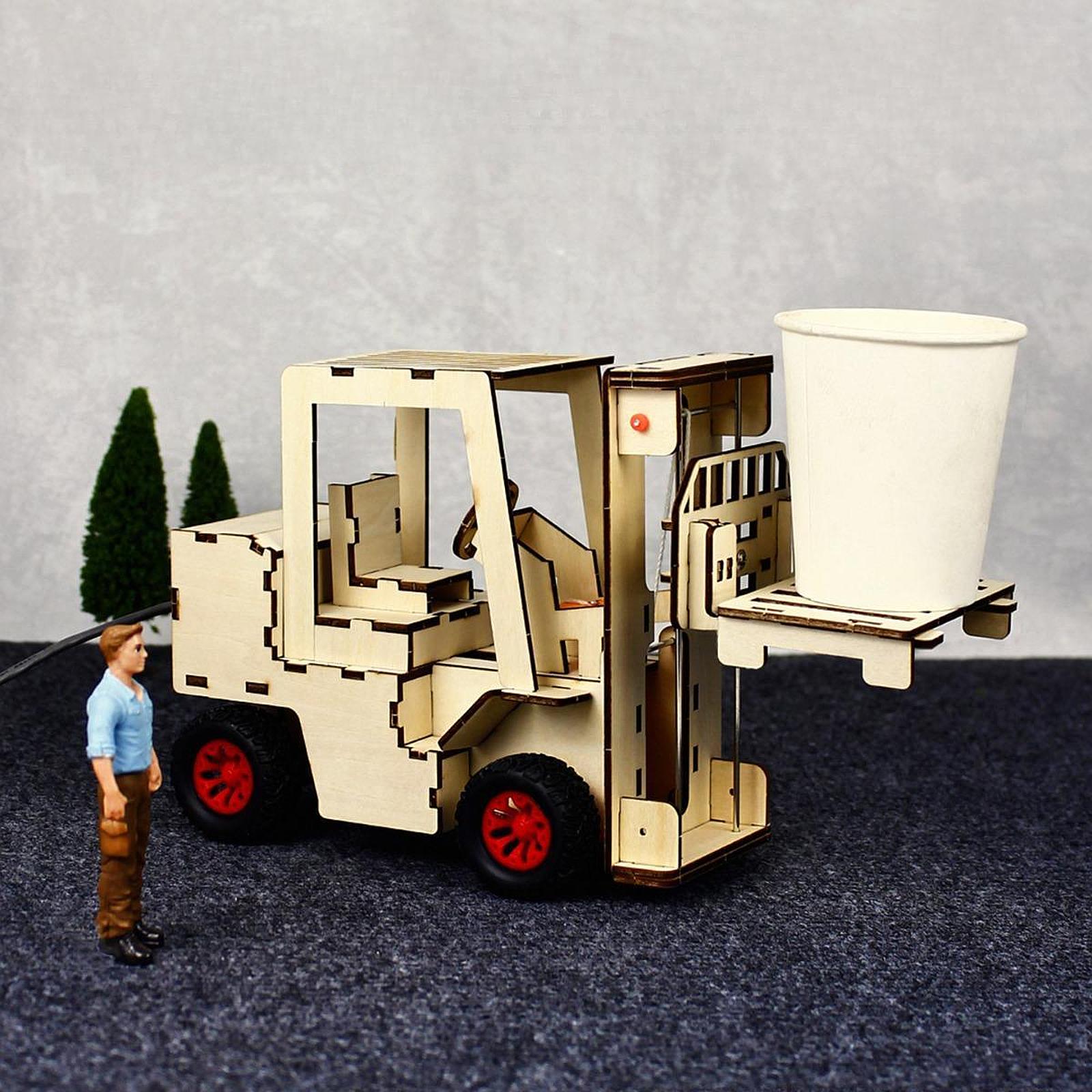 木製機械組み立ておもちゃ 小さな発明 科学実験キット DIY - Science And Invention のレビューと価格