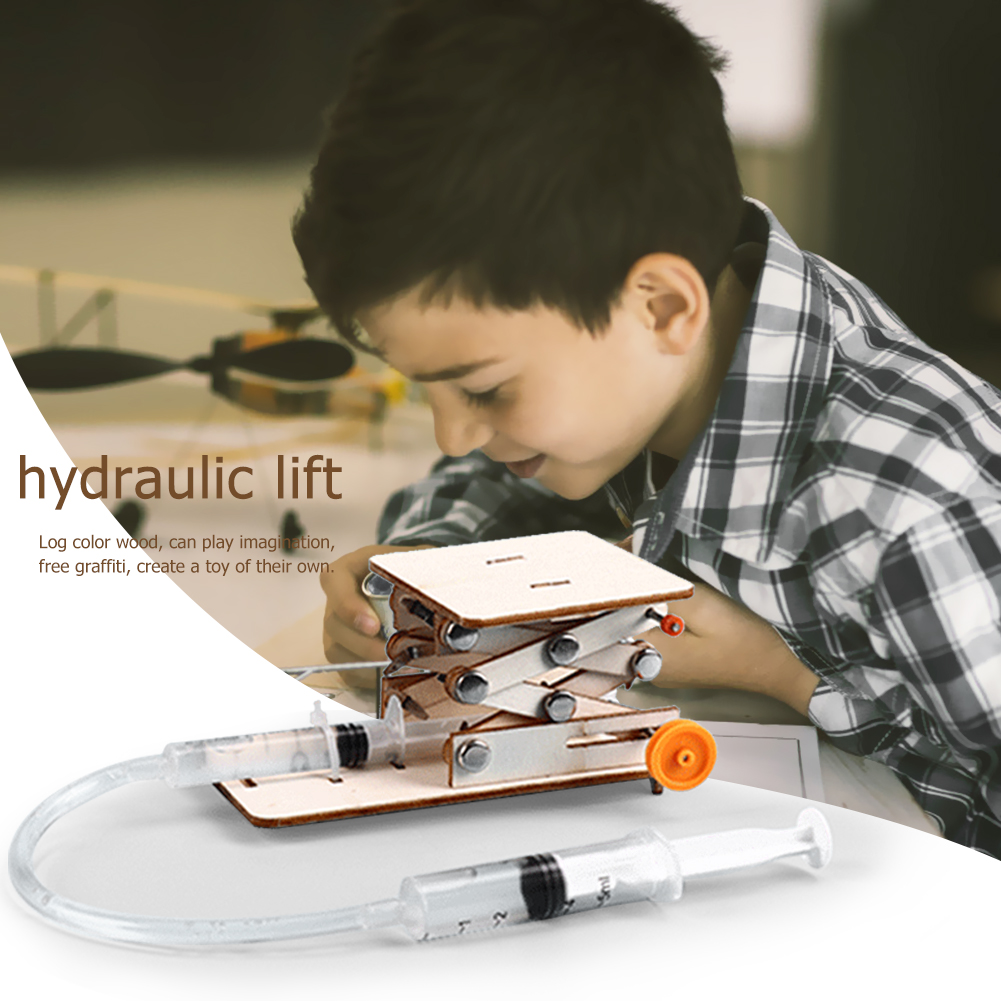創造的な油圧リフトテーブル材料 DIY 物理科学プロジェクト - Science Project Physics のレビューと価格