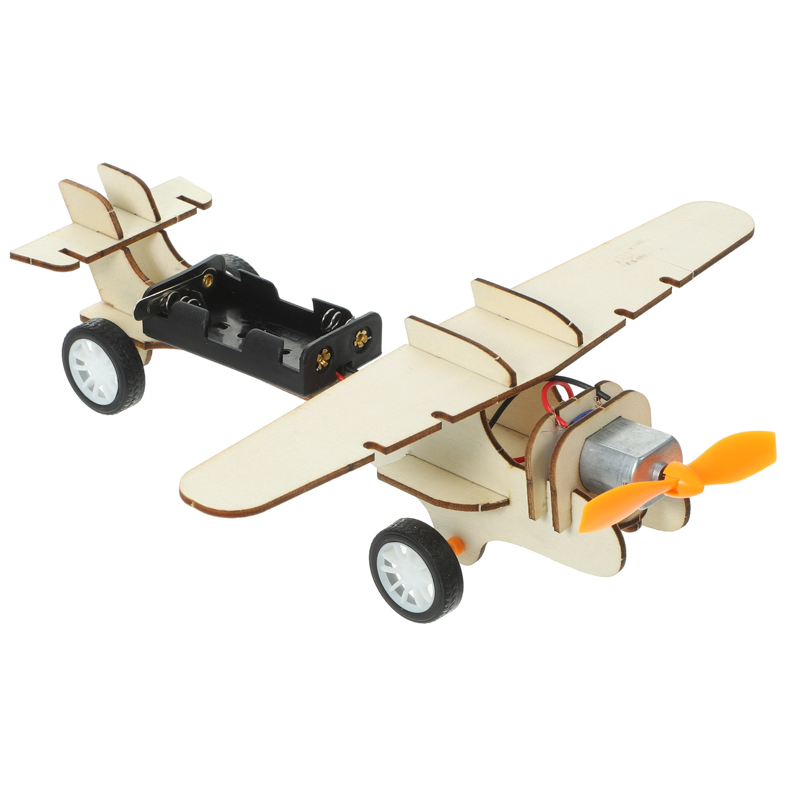 1セット木製グライダー飛行機DIY科学キット子供向けインタラ - Science Project Diy のレビューと価格
