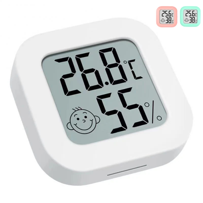 液晶デジタル温度計湿度計屋内室電子温度湿度計センサーゲージ家 - Weather Station Indoor のレビューと価格