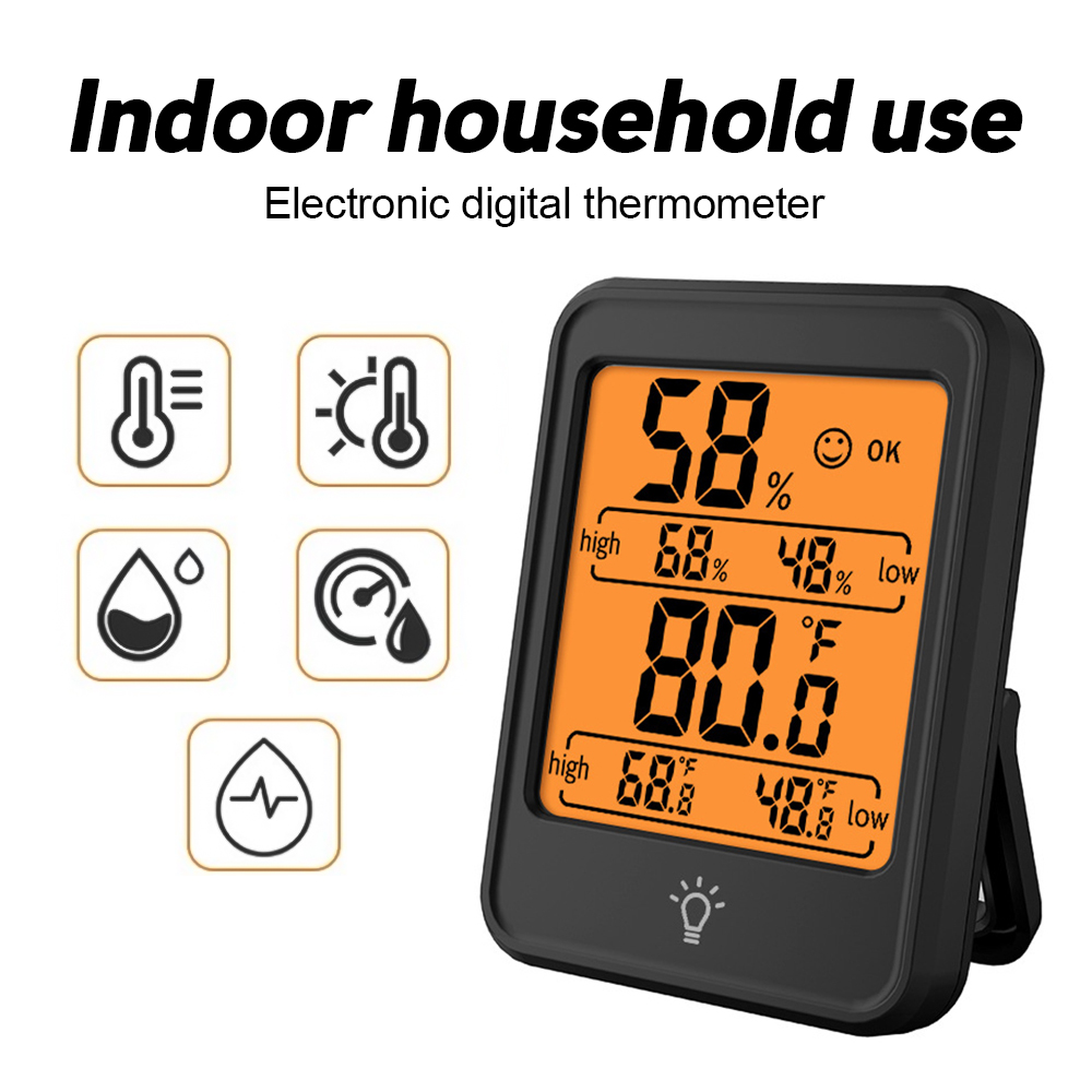 屋内デジタル温度計,温度および湿度モニター,ホーム気象ステー - Weather Station Indoor のレビューと価格