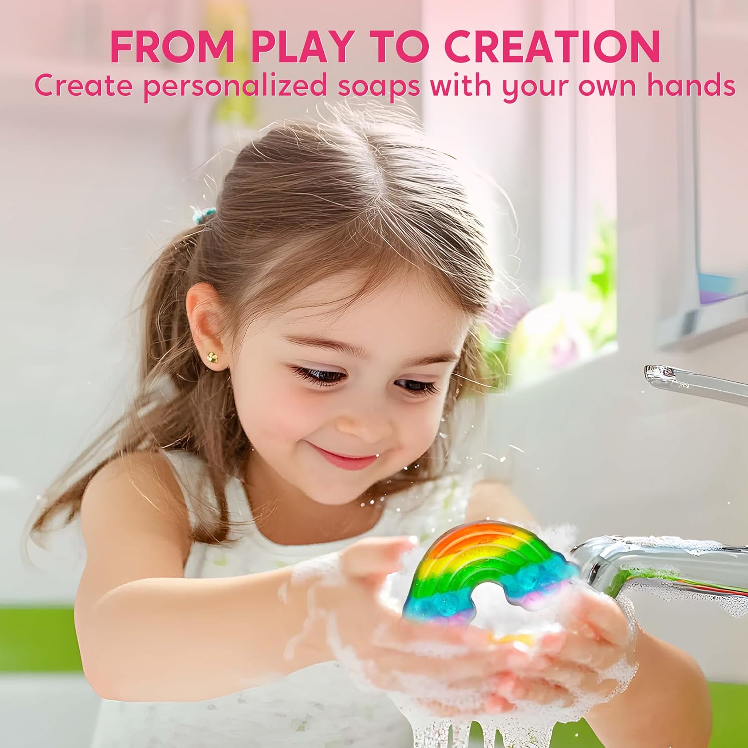 JOYFY ユニコーン石鹸作りキット 女の子向け工作 DIY - Science Project Diy のレビューと価格