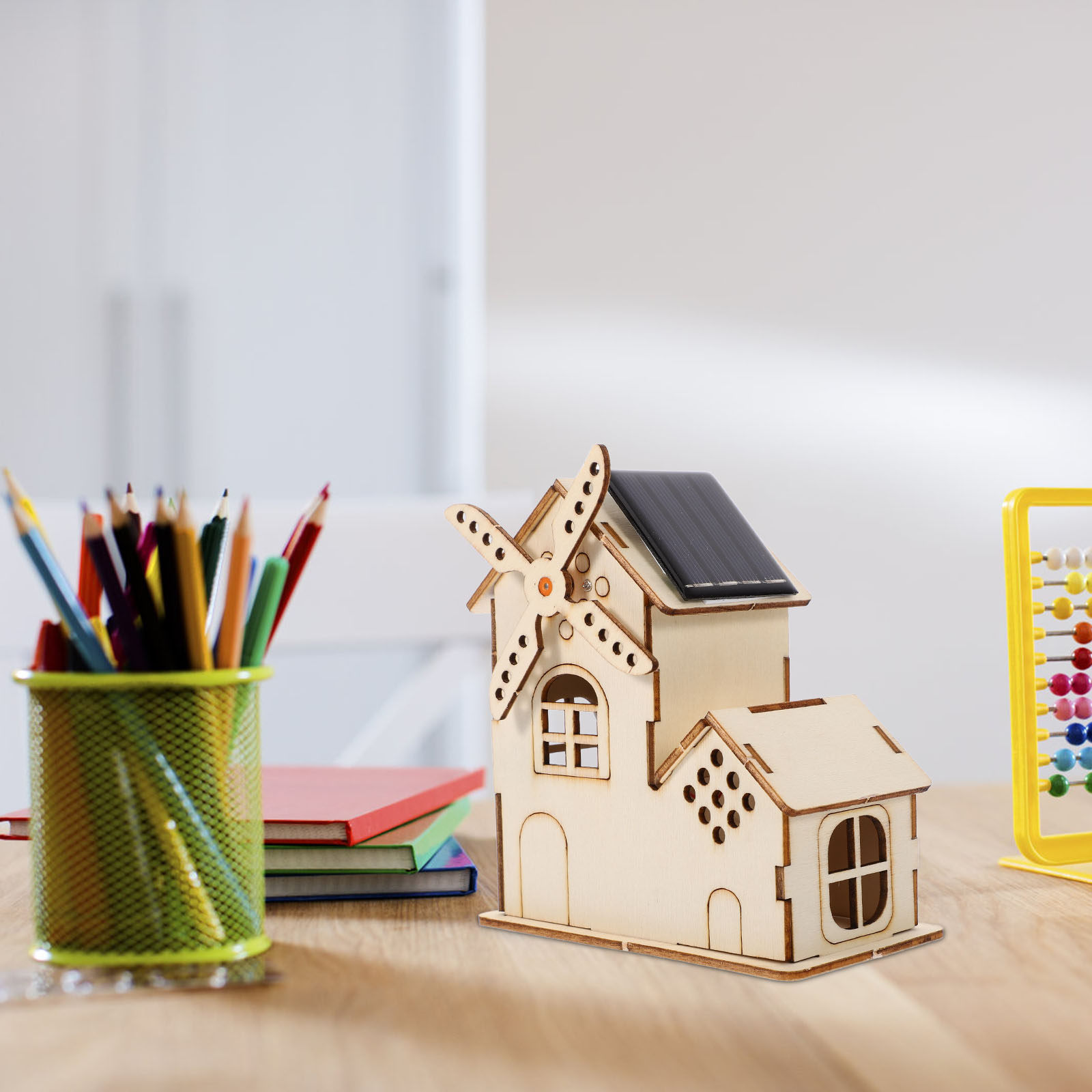 ソーラー風車組み立て科学キット 子供向け教育実験 STEMプ - Science Project Kit のレビューと価格