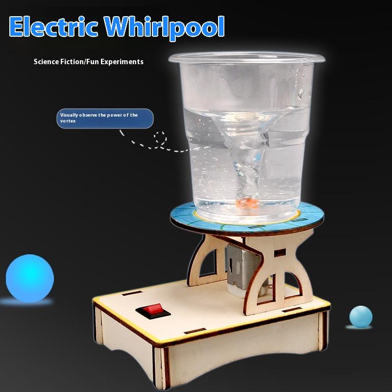 /Kb/1セット水渦巻きメーカー木製パズルノベルティ科学実験 - Science Project Diy のレビューと価格