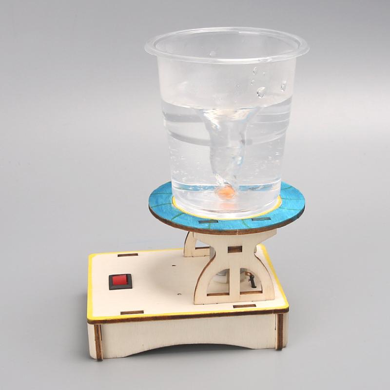 /Kb/1セット水渦巻きメーカー木製パズルノベルティ科学実験 - Science Project Diy のレビューと価格