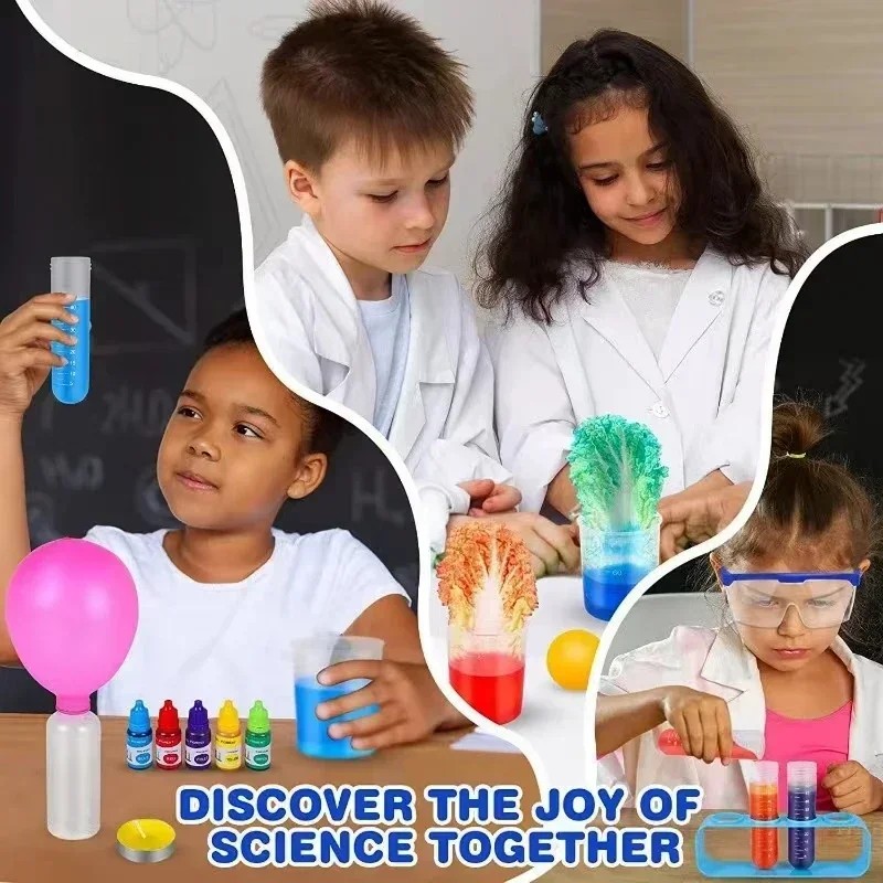 モンテッソーリおもちゃセット、子供用科学実験室、化学実験キッ - Chemistry Set Beginner のレビューと価格