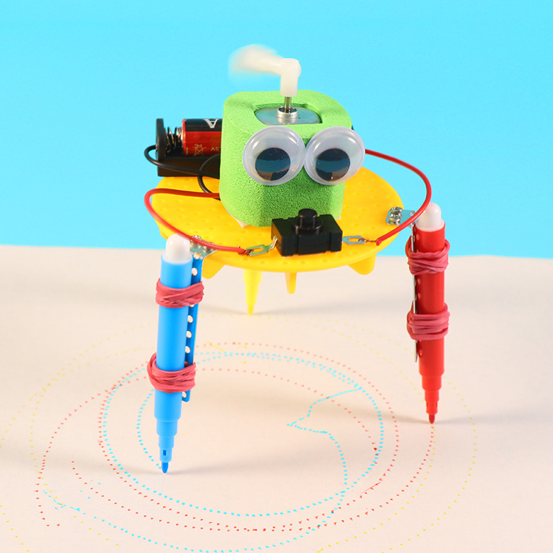DIY 落書きロボット技術小さな発明子供のための教育玩具初等 - Science And Invention のレビューと価格