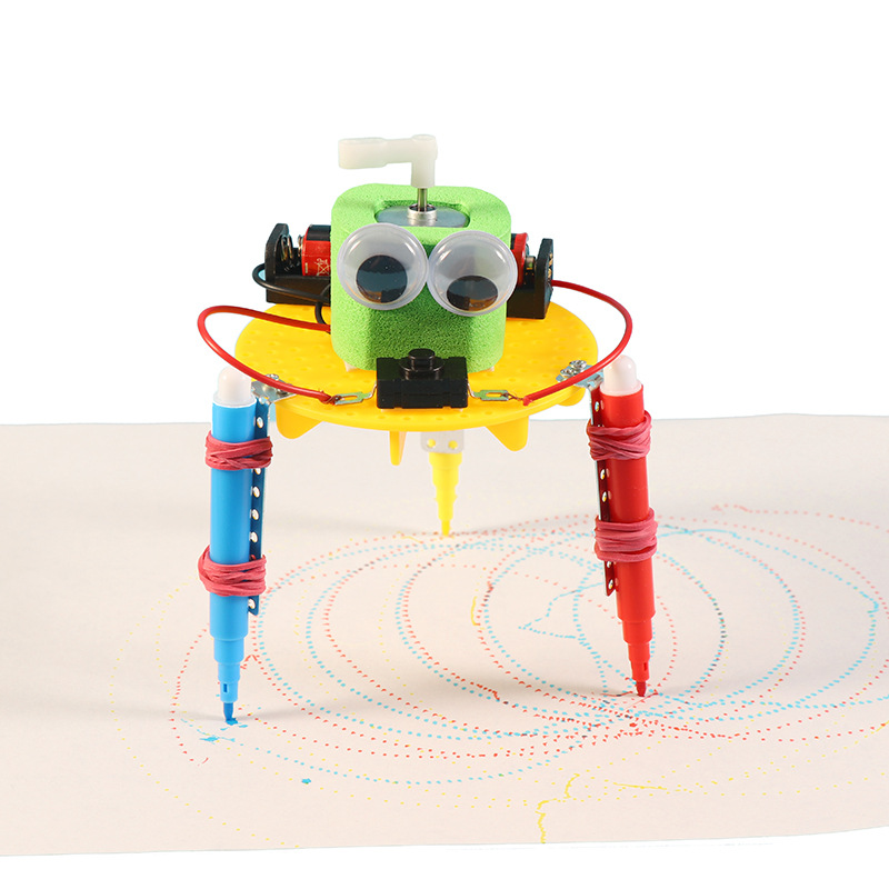 DIY 落書きロボット技術小さな発明子供のための教育玩具初等 - Science And Invention のレビューと価格