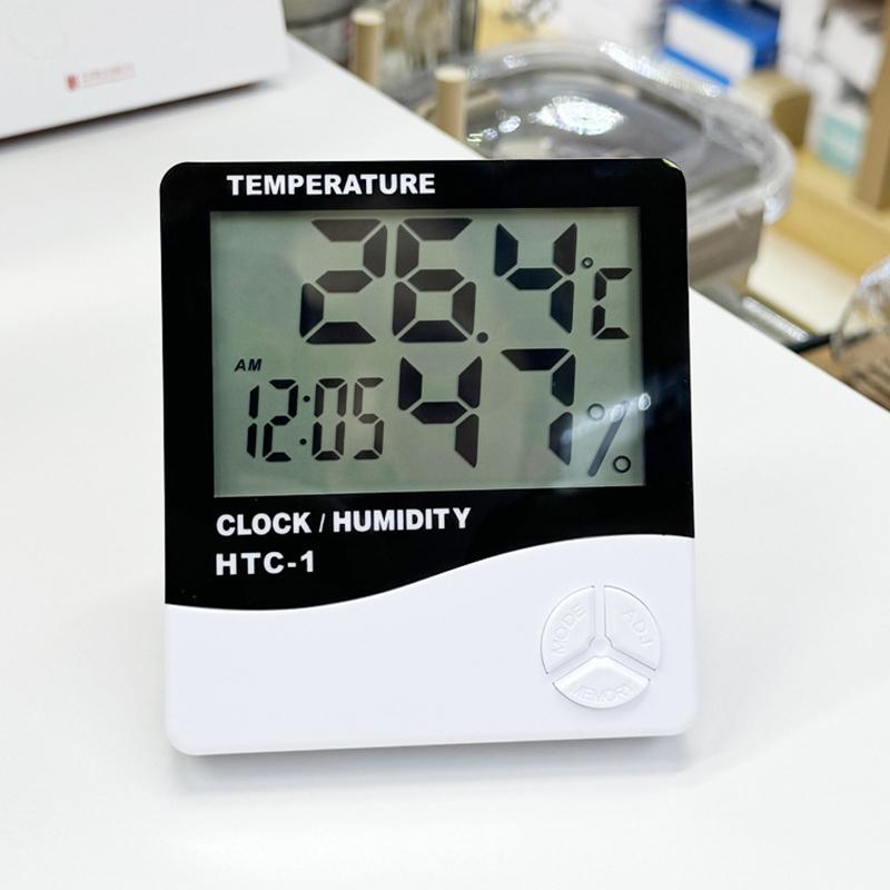 (BF06)LCDデジタル温度湿度計 HTC-1 家庭用屋内 - Weather Station Indoor のレビューと価格