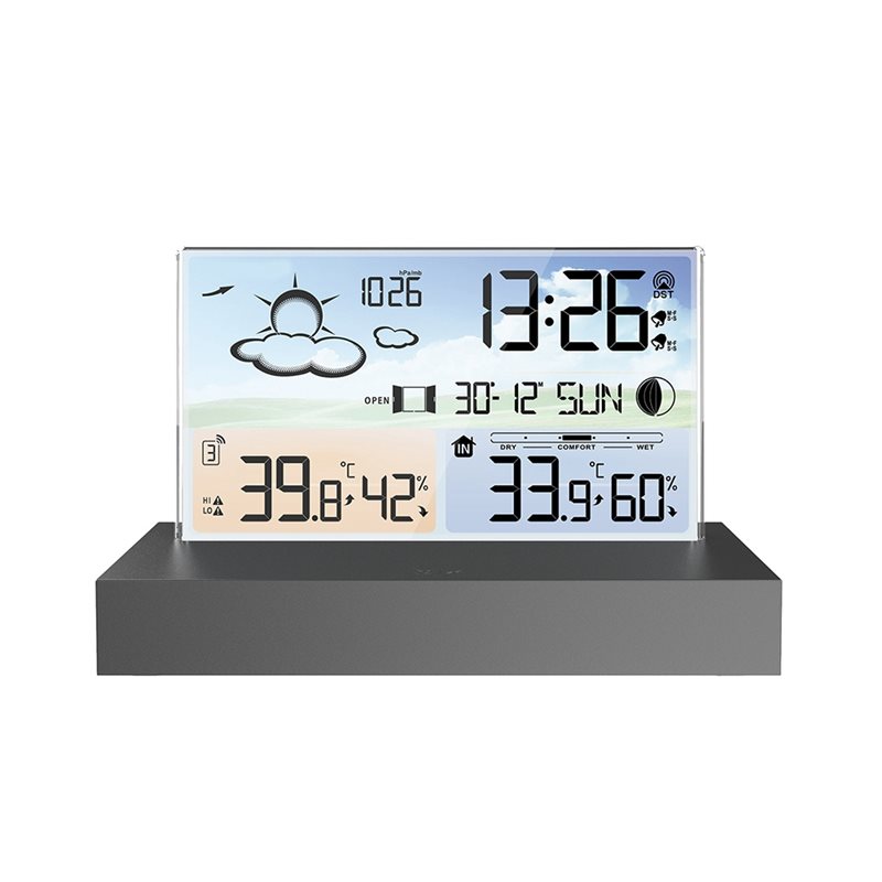 新入荷-デジタル気象ステーション、屋内&屋外温度センサー、湿 - Weather Station Indoor のレビューと価格
